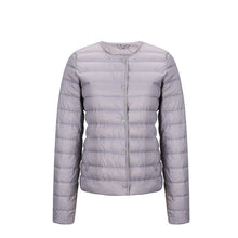 Load image into Gallery viewer, NewBang Matt Fabric Light Jacket Female Ultra Light Down Jacket Women Slim Windbreaker Without Collar Lightweight Warm Coat